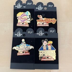 Disney Parks Downtown Disney Marketplace Pin Lot